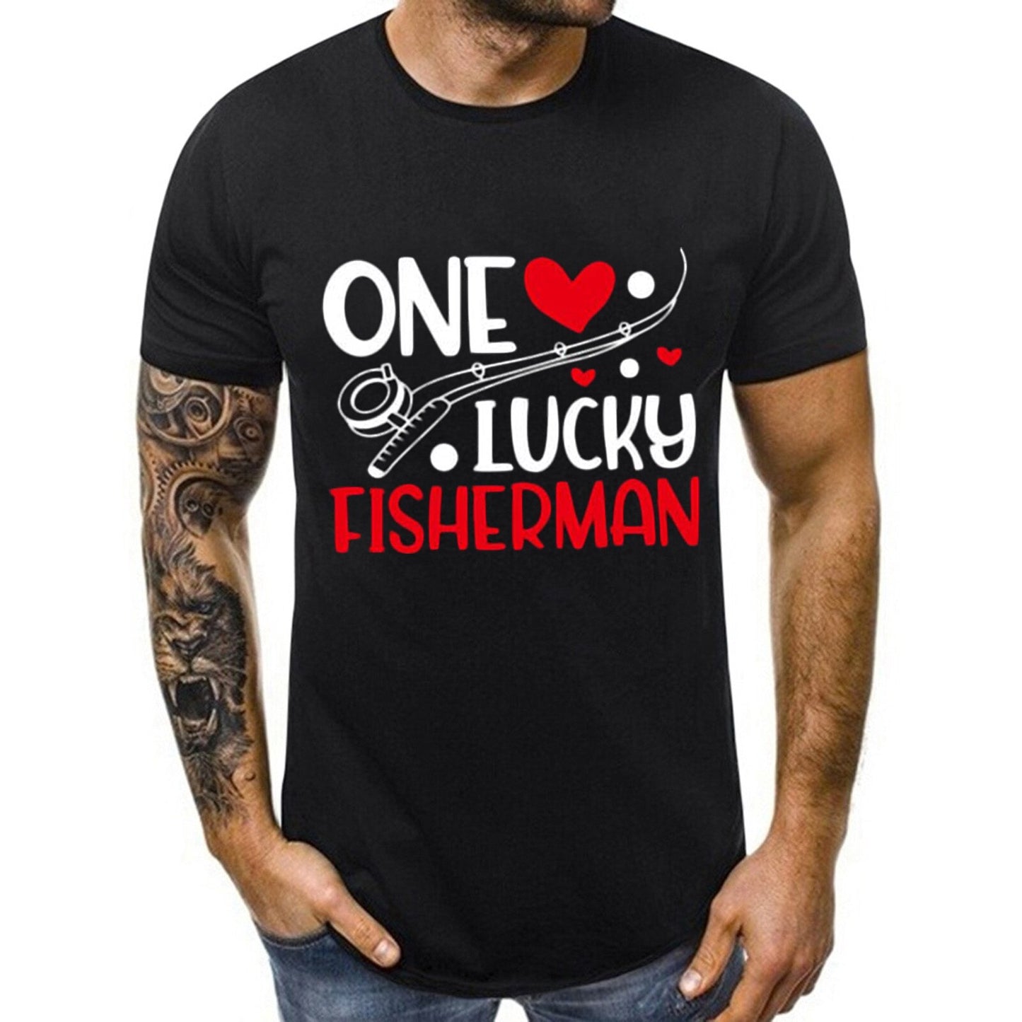 Lucky Fisherman / Best Catch T-Shirt for Couples
