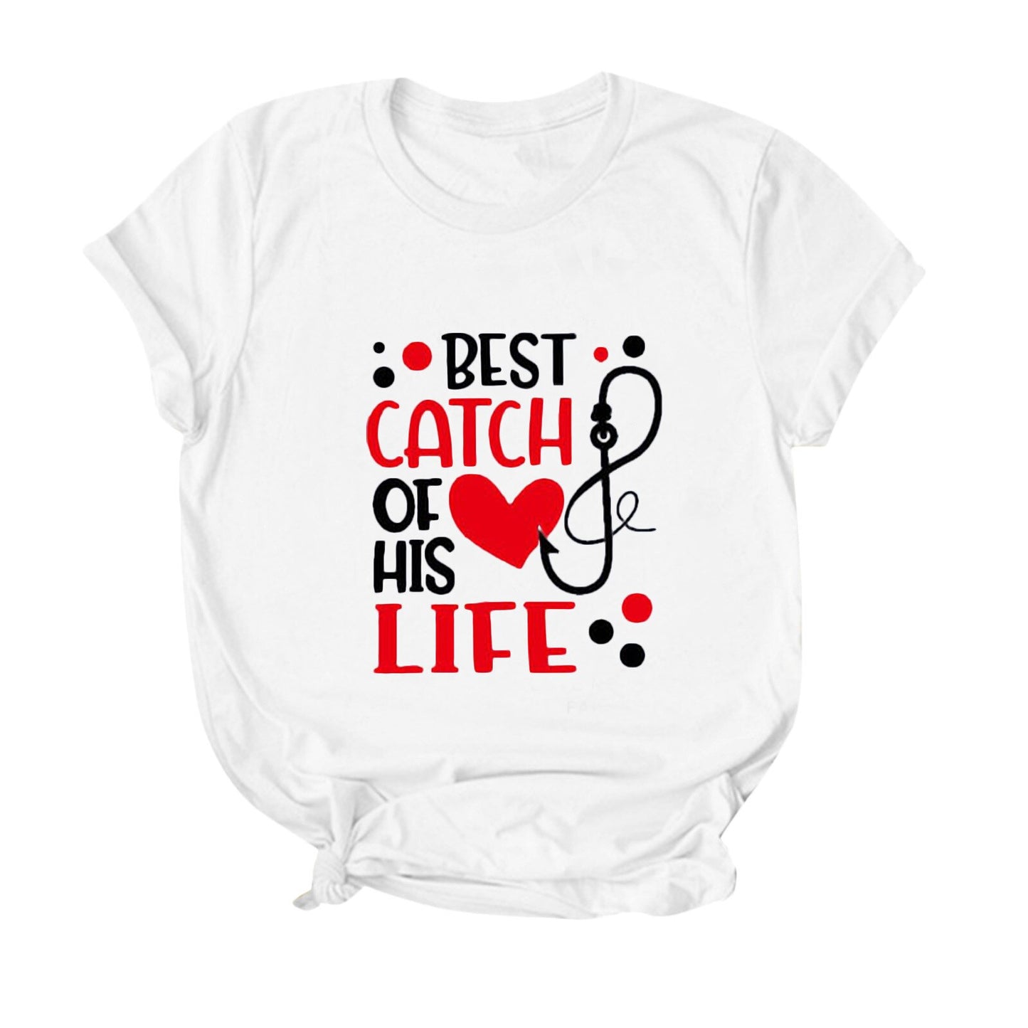 Lucky Fisherman / Best Catch T-Shirt for Couples