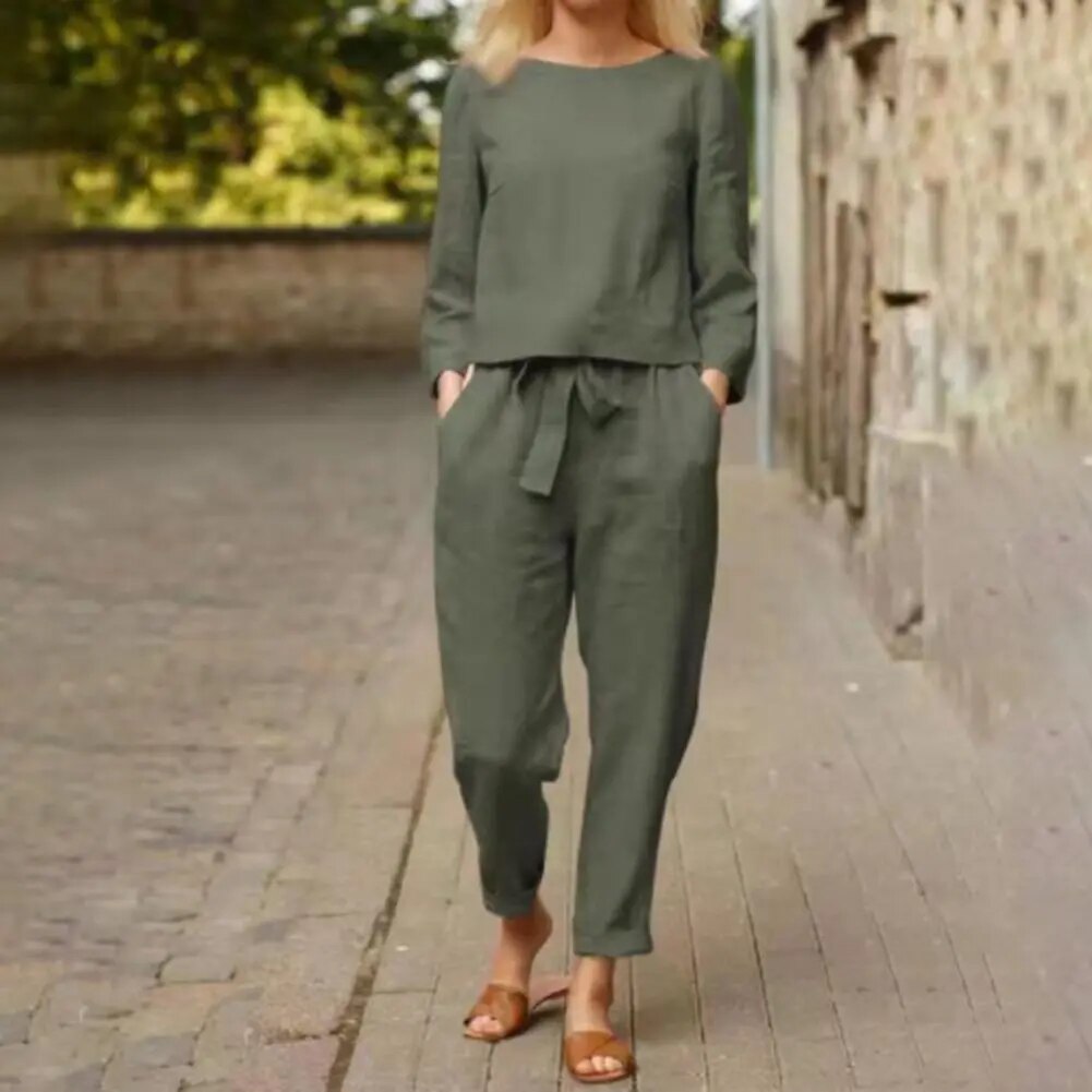 Women's Casual Loungewear Two Piece Set
