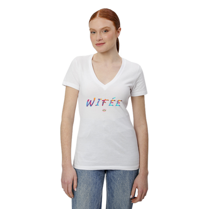 Women's Short Sleeve V-Neck T-Shirt