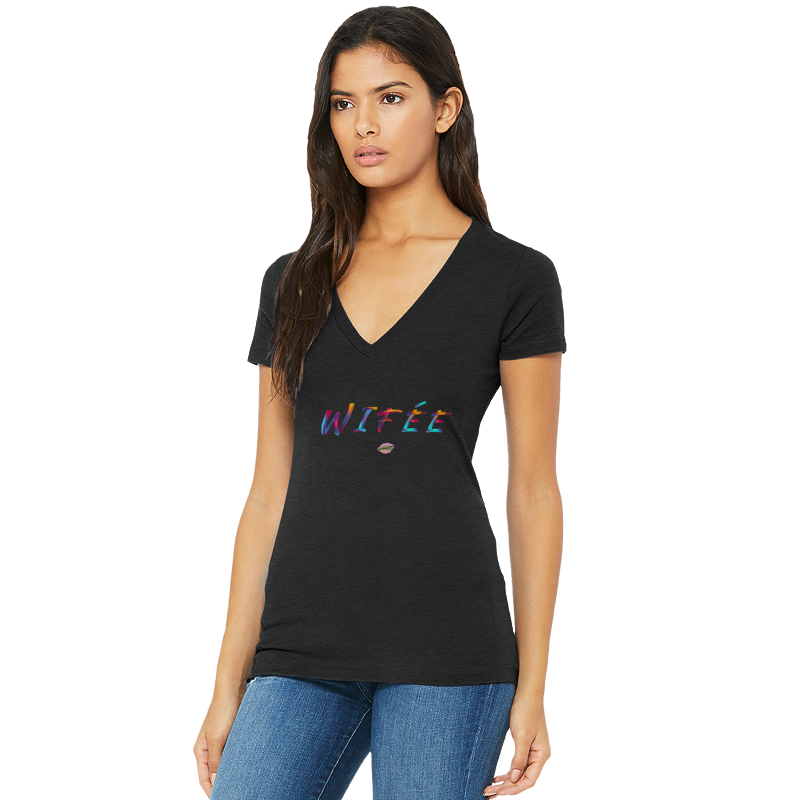 Women's Short Sleeve V-Neck T-Shirt